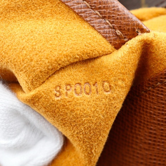 LOUIS VUITTON Authentic Brown Monogram Canvas Shoulder Bag - Picture 10 of 11